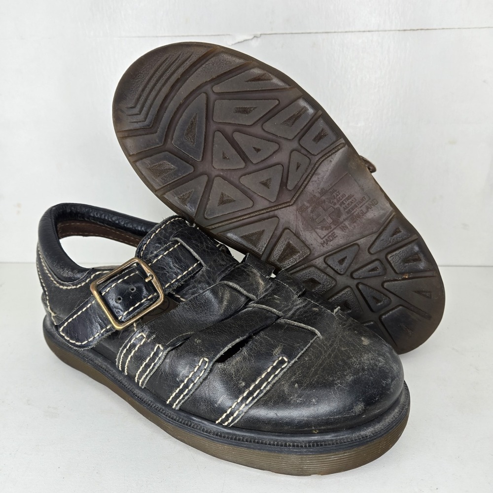 Vintage Dr Martens Fisherman Sandals UK 7 US Mens 8 Womens 9.5 Made In England - Picture 6 of 10